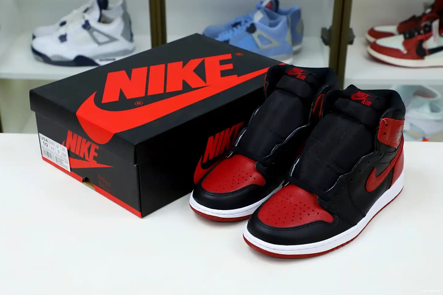 AIR HIGH 1 RETRO Kimikick 'BRED' JORDAN OG 0708
